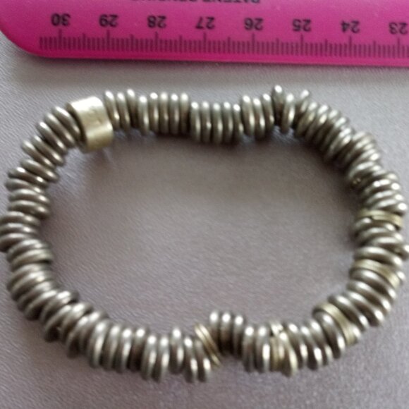 LINKS OF LONDON Sweetie Sterling Silver Bracelet 925 Stretch - Picture 1 of 6